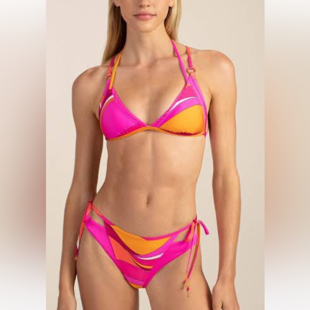 Trina Turk Pink and Orange Bikini